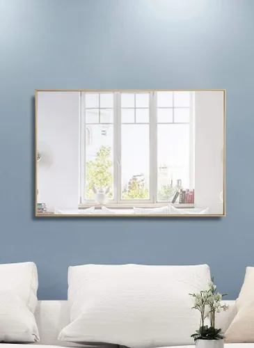 Vista 3 de Elegant Decor MR4078BR - Espejo de eternidad, latón