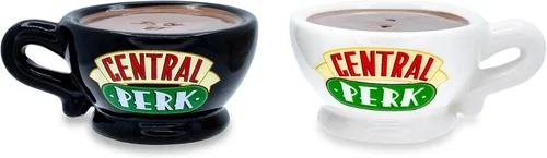 Vista 13 de Silver Buffalo Gilmore Girls Taza de café con leche de cerámica salero y pimentero Chicas Gilmore