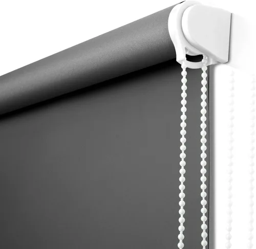 Vista 9 de NUTRO CHILL Persiana Opaca, Persianas Enrollables para Ventana con Aislamiento Térmico, Protección UV en Tela para Hogar y Oficina, Fácil de Instalar