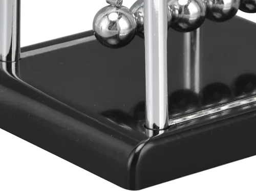 Vista 9 de Pissente Bola de péndulo de equilibrio, bolas de péndulo de metal de equilibrio Newtons, juegos de oficina, decoración de escritorio, accesorios