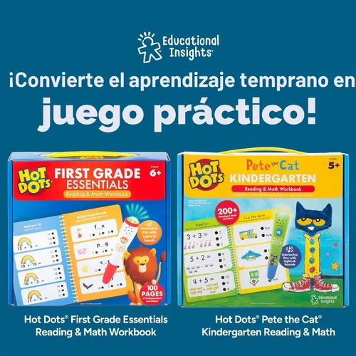 Vista 6 de Educational Insights Hot Dots Phonics Fun - Tarjetas flash para niños