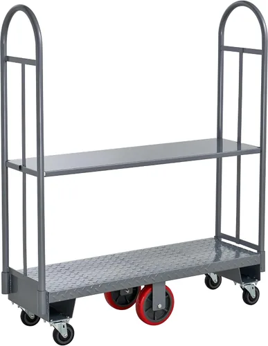 Vista 4 de CenPro Carrito utilitario de U-Boat resistente, 16"x48", capacidad de 2000 lb (32L-141)