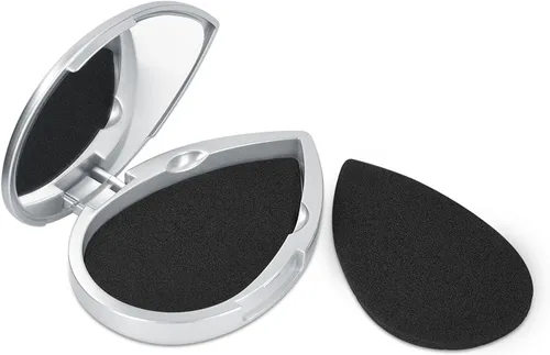 Vista 3 de Beautyblender® Blotterazzi® Pro - Esponja reutilizable para maquillaje, incluye espejo compacto, re-texturiza el maquillaje, absorbe el exceso