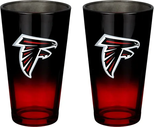 Vista 17 de The Memory Company Juego de 2 vasos con licencia de la NFL, diseño ombre, Philadelphia Eagles