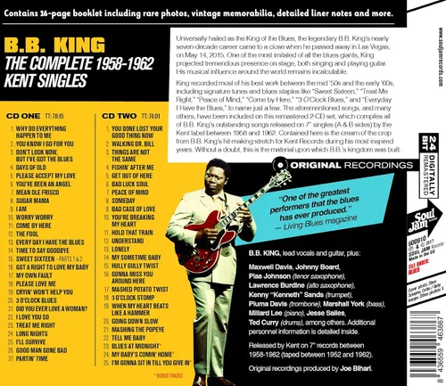 Vista 2 de Completa Kent Singles 1958-1962 + 3 pistas de bonificación