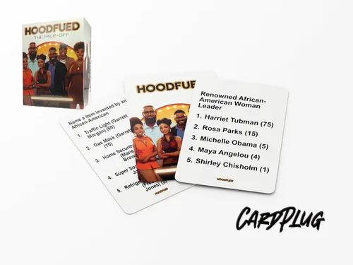 Vista 6 de HoodFued: el mejor juego de cartas de trivia familiar – Un juego centrado en la cultura que reúne a amigos y familiares para divertirse y conocer