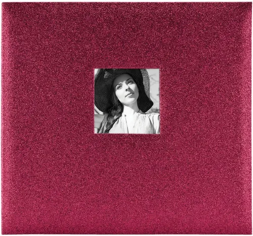 Vista 5 de Álbum MCS de tela, con foto en la tapa, de 12 x 12 pulgadas Azul