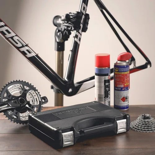 Vista 7 de BIKEHAND - Kit de herramientas de mantenimiento de reparación de bicicletas de calidad para bicicletas