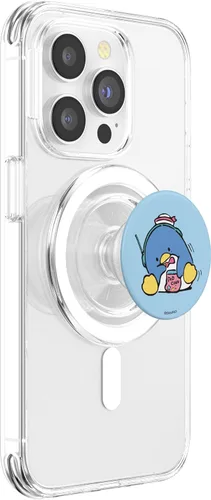 Vista 4 de Sanrio Tuxedosam Snacks and Music PopSockets PopGrip: agarre intercambiable para teléfonos y tabletas PopSockets MagSafe PopGrip para iPhone