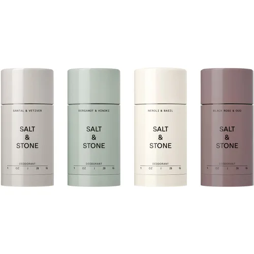 Vista 20 de Salt & Stone Aluminum-Free Deodorant, Women & Men Bergamot & Hinoki 2.6 oz Protección extra fuerte de 48 horas, aroma neutro de género, fabricado