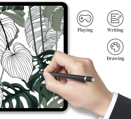Vista 7 de Lápiz óptico activo para pantallas táctiles, doble punta para dibujo y escritura iOS y Android, lápiz digital de alta precisión para Apple iPhone