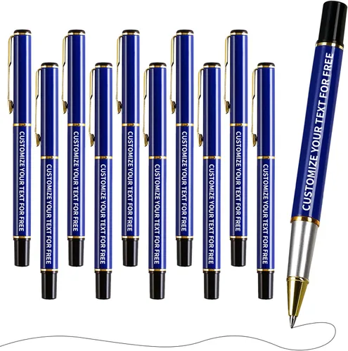 Vista 12 de ¡Haz tu marca con bolígrafos personalizados! Obtén bolígrafos personalizados con grabado de nombre a granel, perfectos para eventos, regalos o uso