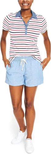 Vista 4 de Nautica Polo de 5 botones para mujer