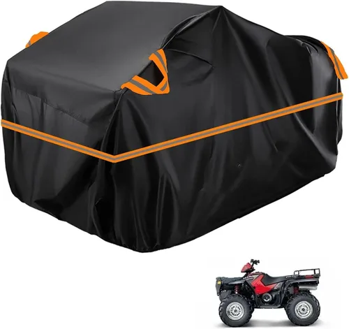 Vista 238 de Cubierta para ATV impermeable compatible con Arctic Cat H1 EFI TRV Cruiser 4x4 2011, cubierta de 210D para vehículos de 4 ruedas, cubierta para quad