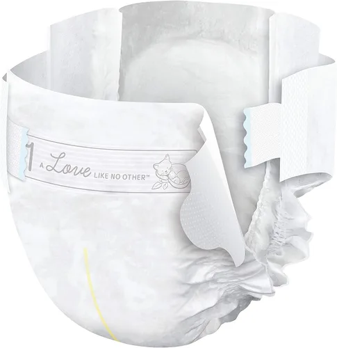 Vista 4 de Bambo Nature Pañales prémium para bebé, embalaje francés/inglés, talla 1, 36