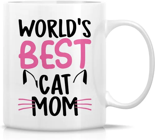 Vista 8 de Retreez - Taza Graciosa Show Me Your Kitties Amantes de Gatos, 325 ml, Tazas de Café de Cerámica, Divertidas, Sarcasmo, Sarcasticas, Regalos