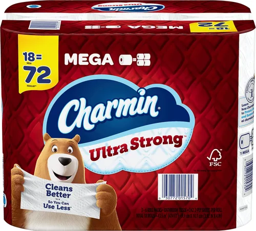 Vista 6 de Rollos dobles de papel higiénico ultra fuerte Charmin - 18