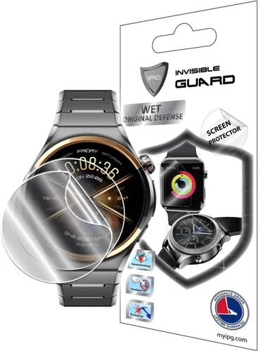 Vista 27 de IPG Hecho para Huawei Watch GT 4 1.614 in Smartwatch Protector de pantalla de hidrogel (2 unidades) Invisible HD Clear Film Anti-Scratch Protector