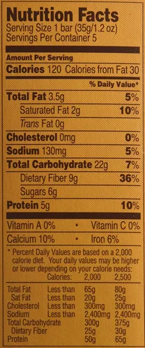 Vista 6 de 2 Cajas Trader Joe's - Barras de granola enroladas y chispas de chocolate, 0.32 oz de fibra
