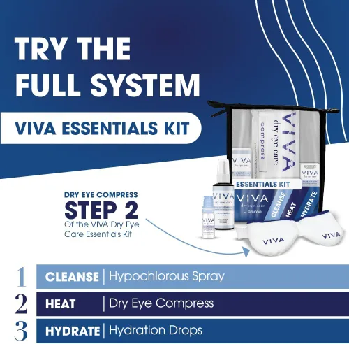 Vista 7 de Viva Moist Heat - Máscara de ojos activada por microondas Alivio rápido y calmante Reutilizable, lavable