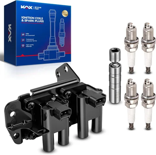 Vista 103 de Bobina de encendido KAX UF434 1 paquete Compatible con Impala, Equinox, G6, Malibu, Silverado 1500, Uplander, Torrent, Lucerne, Express 1500, Sierra