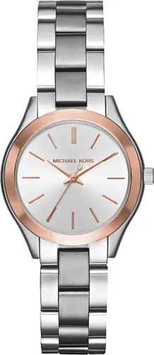 Vista 2 de Michael Kors Slim Runway Reloj de acero inoxidable