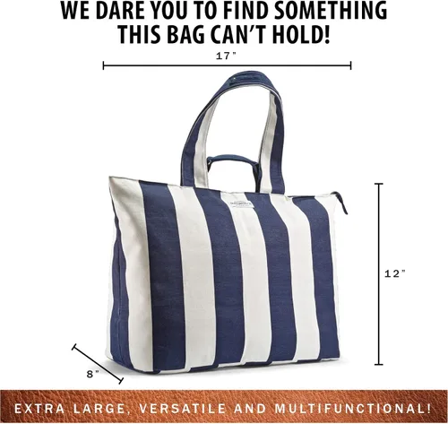 Vista 4 de Foundry by Fit + Fresh, All The Things - Bolsa de mano, equipaje, bolsa de lona de viaje, bolsas de fin de semana para mujer