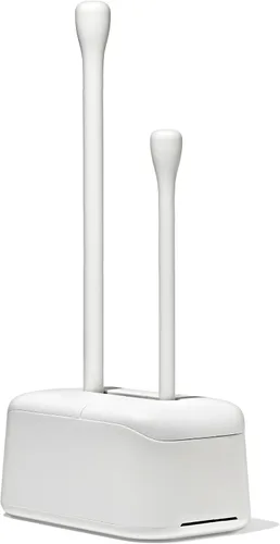 Vista 8 de OXO Good Grips - Juego de cepillo para inodoro y desatascador
