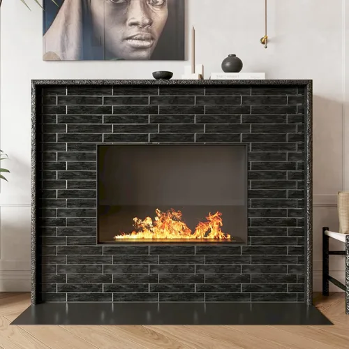 Vista 7 de CRE8TIVE 16 hojas de aspecto de madera para despegar y pegar, calcomanías autoadhesivas de 12 x 12 pulgadas, azulejos de pared de tablones de madera