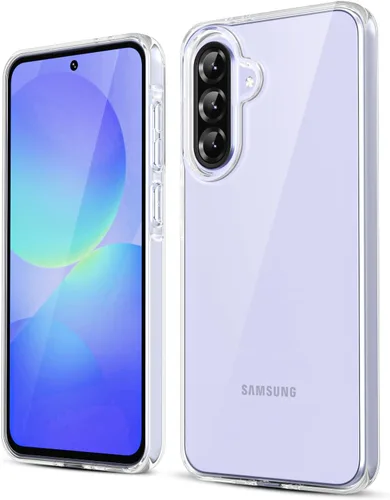 Vista 54 de oakxco Funda para teléfono Samsung Galaxy A12 con agarre de silicona líquida, linda delgada fina suave cubierta de gel de goma TPU lisa para mujeres