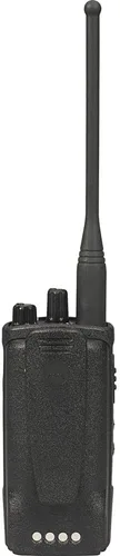 Vista 2 de 4 x Motorola RDU4100 RDX Business Series Radio UHF bidireccional (negro) (RDU4100) + 4 auriculares Motorola HKLN4604 PTT – Paquete de 4 con paquete