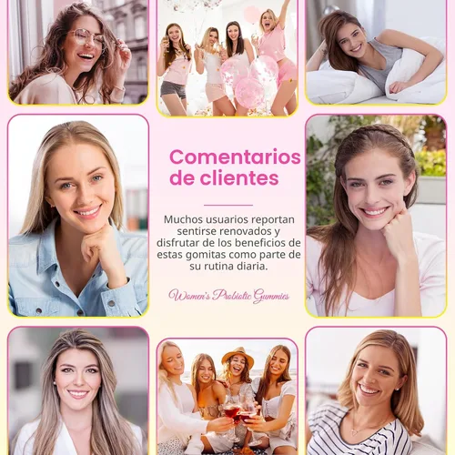 Vista 9 de Gomas de probióticos vaginales para el equilibrio de pH femenino, hidratación vaginal, promoción de la salud de la flora vaginal, olor fresco