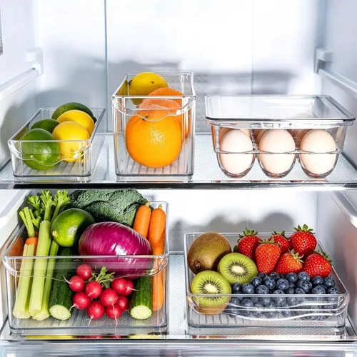 Vista 4 de Thick Clear Drawer Liners,Non-Adhesive EVA Shelf and Drawer Liner for Kitchen Cabinet,Decorative Organizer Shelf Cover,Non Slip Waterproof Shelf