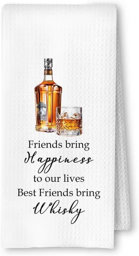 Vista 10 de Friend and Beer Toallas de Cocina, Regalos para Amantes de la Cerveza Paños de Platos y Té para Bar Cocina Carrito Bar Decoración, Regalos