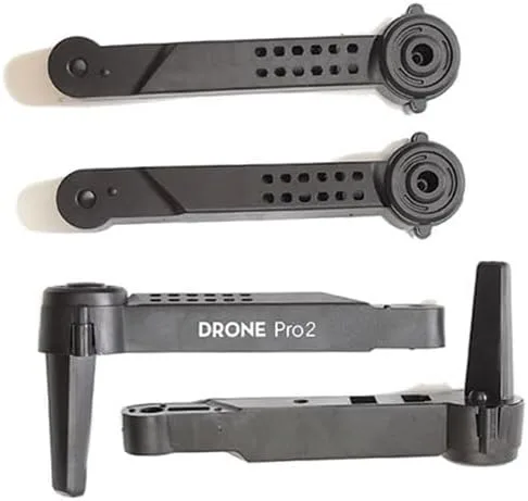 Vista 5 de Para E99 pro2 4K Cámara RC Drone Quadcopter E99 Pro Brazo Motor Engranajes Guardia Hélices Piezas Accesorios (Color : Borgoña)