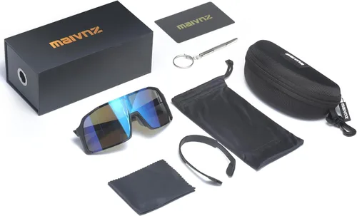 Vista 7 de maivnz Gafas de sol de béisbol para hombres y mujeres, protección UV400, gafas deportivas al aire libre para ciclismo, correr, golf, softbol