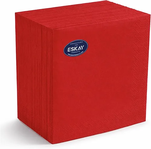 Vista 21 de Servilletas negras para bebidas, servilletas de papel desechables de 3 capas para bar, cóctel, bodas, cumpleaños, fabricadas en la UE, (20 unidades)