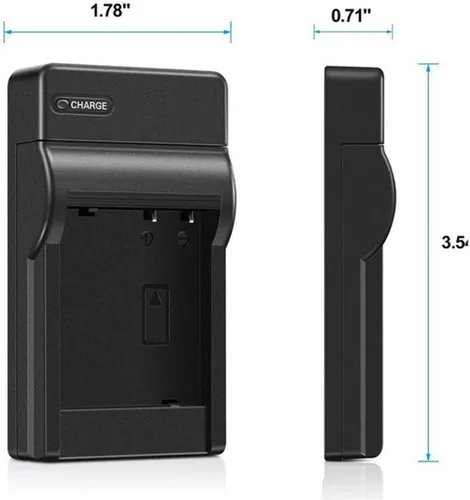 Vista 2 de Cargador de batería para Sony NP-BK1 Tipo K Litio-ion