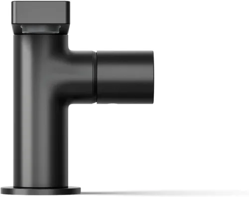 Vista 9 de Kohler 73050-7-BL Composed Grifo de lavabo de baño con mango cilíndrico, 1.2 gpm, negro mate