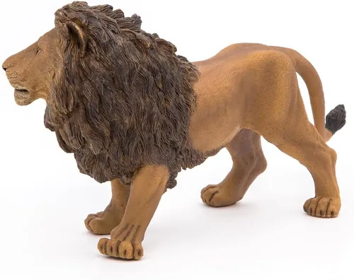 Vista 7 de Papo Figura de juguete de león macho de pie
