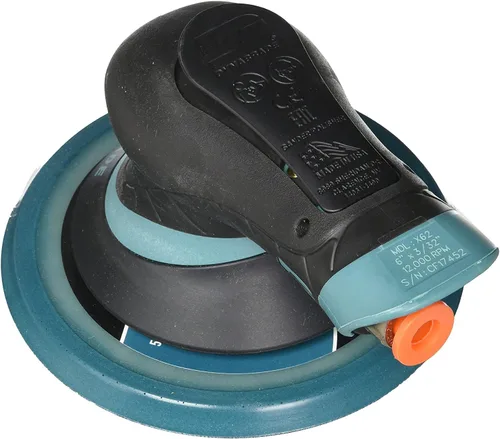 Vista 2 de Dynabrade (X62) lijadora orbital aleatoria Dynorbital Extreme de 6" (152 mm) de diámetro, sin vacío, cara de almohadilla de vinilo, órbita