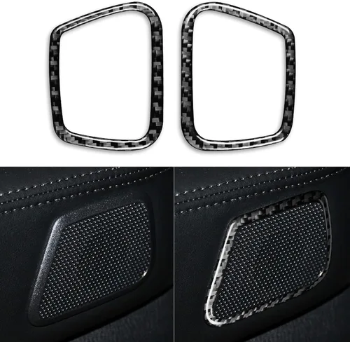 Vista 21 de Adhesivo decorativo de fibra de carbono suave para el interior del automóvil, velocímetro de control central, compatible con Nissan 370Z Z34 2019