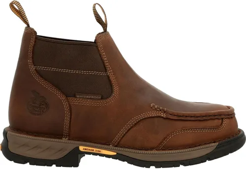 Vista 8 de Georgia Boot Athens 360 Puntera de acero impermeable Chelsea