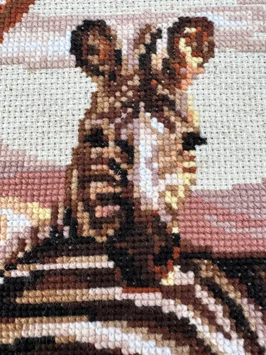 Vista 5 de RIOLIS - Zebras in the Savannah 1143, Kits de punto de cruz 15,75" x 11,81", Kits de punto de cruz para principiantes y avanzados, Kit de punto