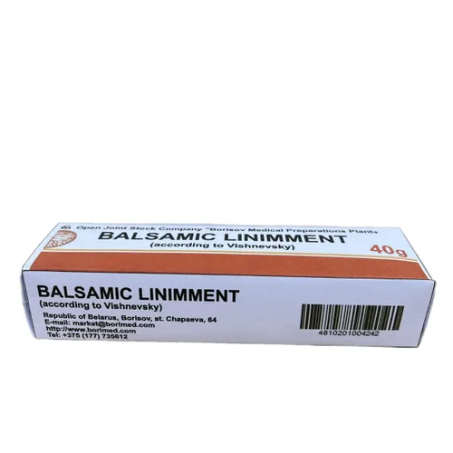 Vista 8 de Linimento balsámico (ungüento Vishnevsky) (5.64 oz, (4 tubos de 1.41 oz))