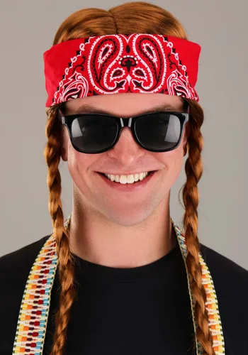 Vista 2 de Kit Adulto Willie Nelson Multicolor