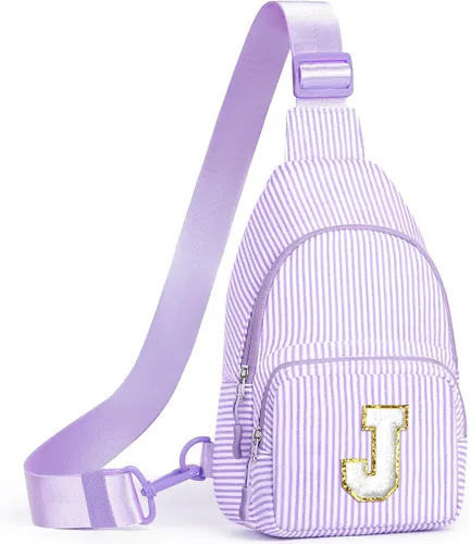 Vista 41 de YOOLIFE Regalos de Navidad para niñas adolescentes Bolso cruzado inicial con bandolera Bolso cruzado monograma para regalos de cumpleaños para niñas