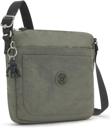 Vista 4 de Kipling Bolso bandolera Sebastian para mujer, Verde (Green Moss)