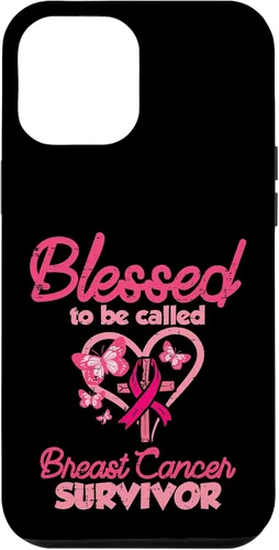 Vista 26 de Blessed Breast Cancer Survivor Awareness Christian Women Case for iPhone 17