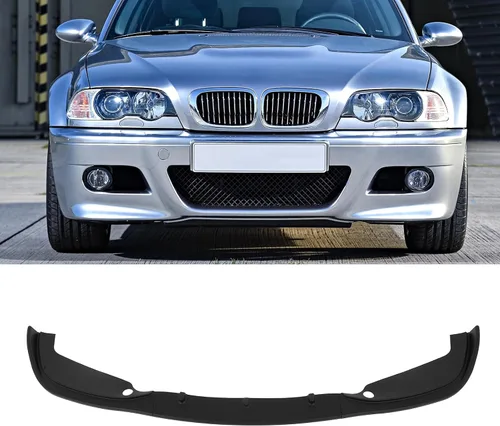 Vista 48 de SCITOO Alerón de borde de parachoques delantero mate negro para Ford Focus ST años 2013-2014 - Spoiler frontal de polipropileno